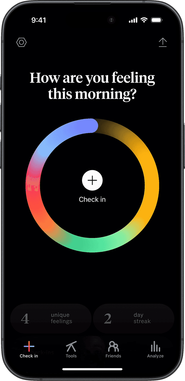 App screen 1